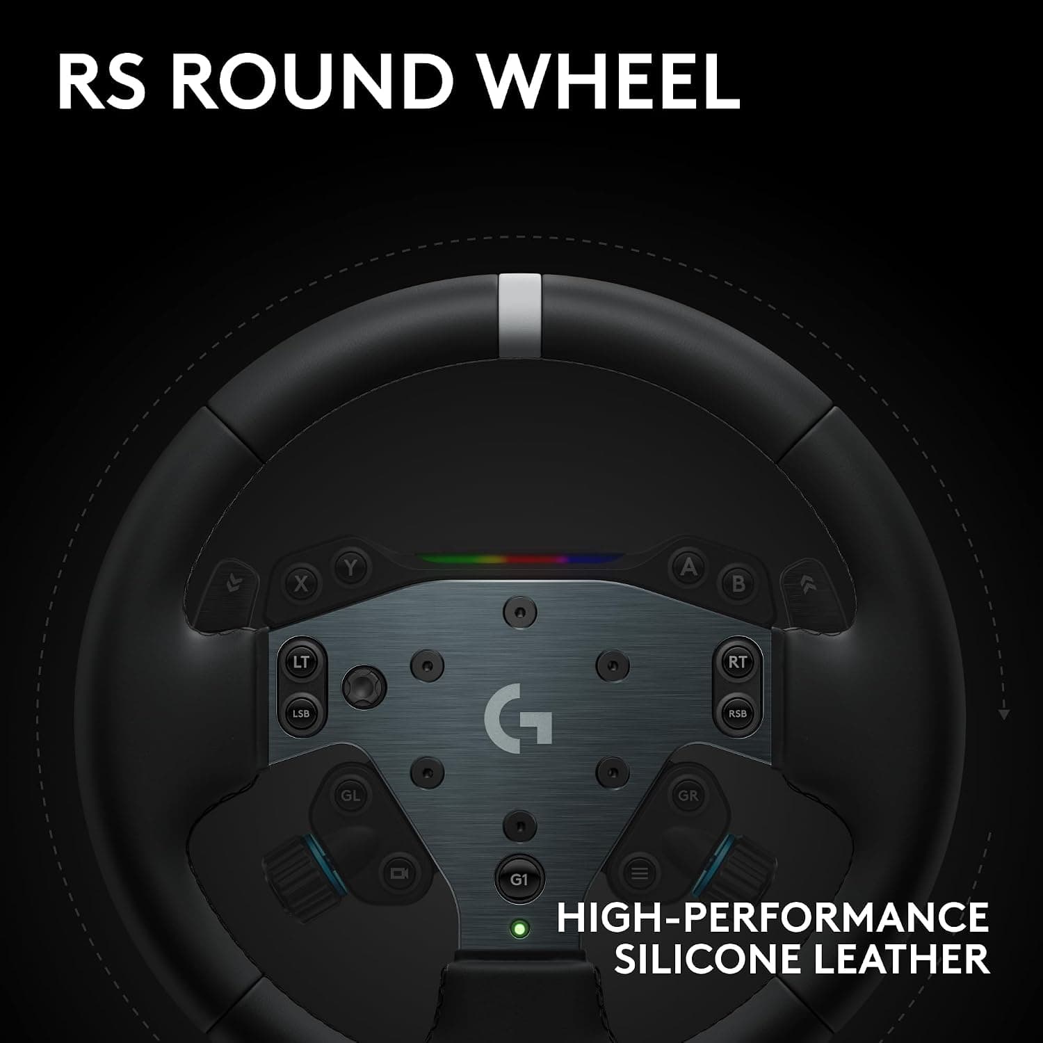 ست فرمان شبیهساز رانندگی سهتکه Logitech G RS50 با پایه Direct Drive 8 Nm، هاب 13 دکمهای و فرمان گرد 11-inch مناسب PS5، PS4 و PC ست فرمان شبیهساز رانندگی سهتکه Logitech G RS50 با پایه Direct Drive 8 Nm، هاب 13 دکمهای و فرمان گرد 11-inch مناسب PS5، PS4 و PC