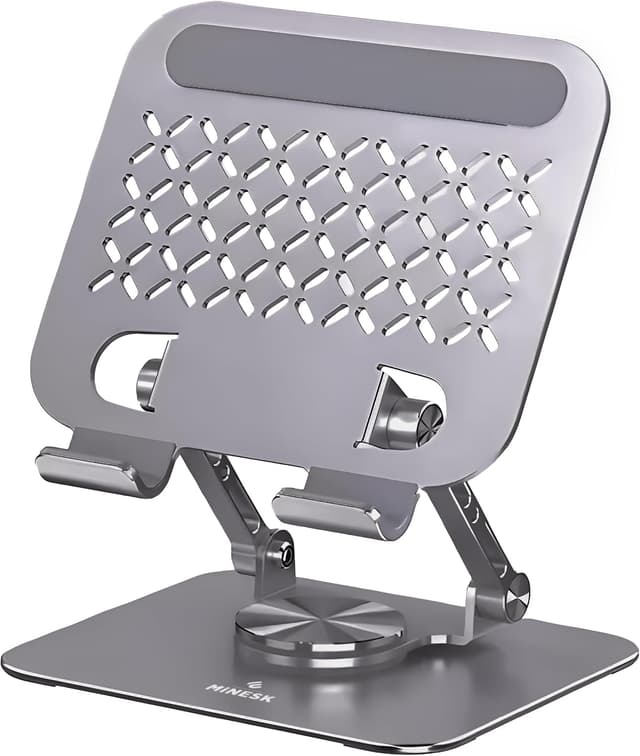 پایه نگهدارنده تبلت minesk تاشو و ارگونومیک با چرخش ۳۶۰ درجه پایه نگهدارنده تبلت minesk تاشو و ارگونومیک با چرخش ۳۶۰ درجه