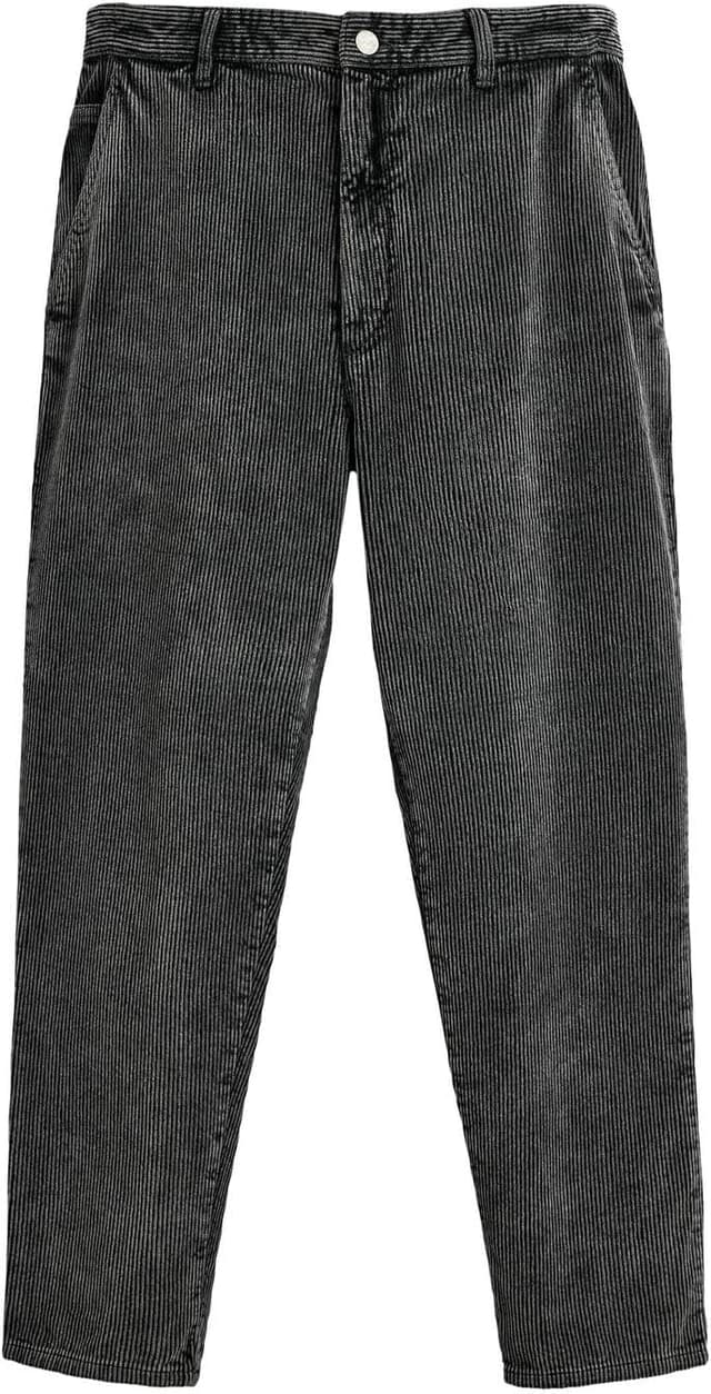 شلوار زنانه Zara Carrot Fit کرداروی خاکستری تیره Eu 36 (us 29) شلوار زنانه Zara Carrot Fit کرداروی خاکستری تیره Eu 36 (us 29)