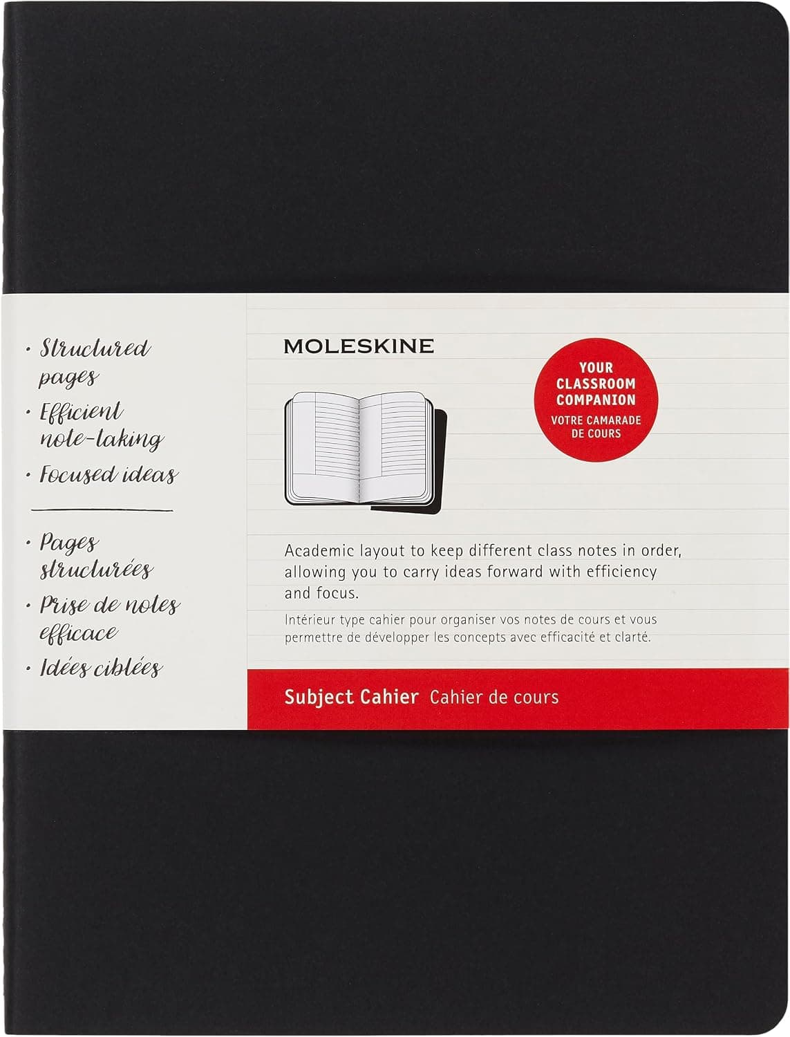 دفتر درسی Moleskine Cahier خطدار با جلد مقوایی، Xlarge، ست 2 تایی، مشکی و کرافت قهوهای مدل CH4STNB دفتر درسی Moleskine Cahier خطدار با جلد مقوایی، Xlarge، ست 2 تایی، مشکی و کرافت قهوهای مدل CH4STNB