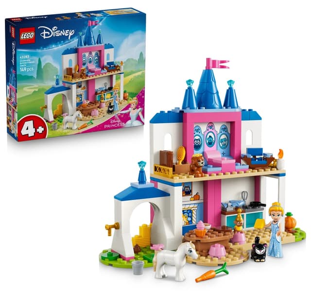 لگو 43283 Disney Princess مناسب 4+ قلعه دوستان حیوانی Sindirella (149P) لگو 43283 Disney Princess مناسب 4+ قلعه دوستان حیوانی Sindirella (149P)