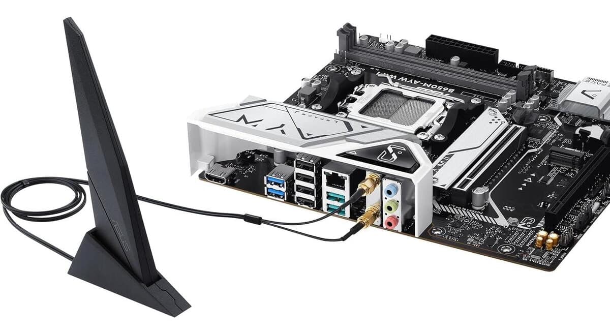 مادربرد ASUS مدل B650M-AYW با وایفای AMD B650 Micro-ATX و DDR5 مادربرد ASUS مدل B650M-AYW با وایفای AMD B650 Micro-ATX و DDR5
