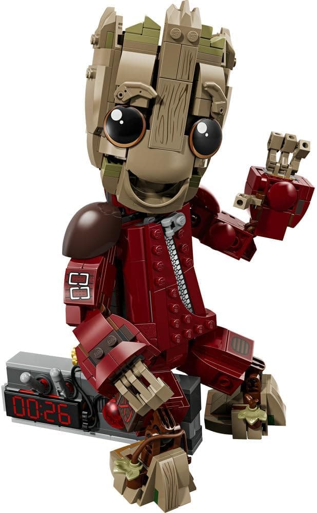 لگو Marvel Ravager Groot جامپسوت مدل 76341 لگو Marvel Ravager Groot جامپسوت مدل 76341
