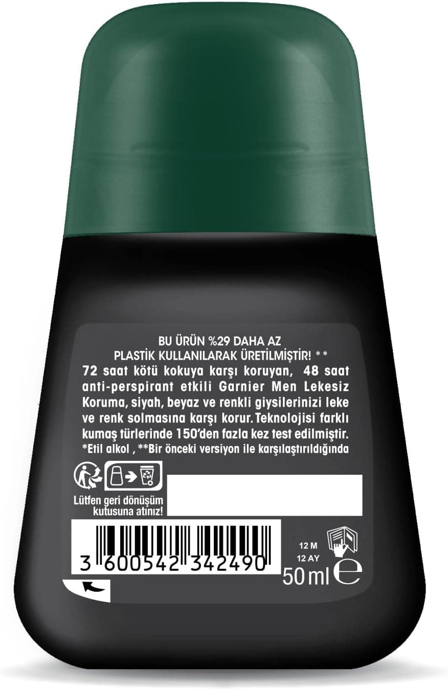 دئودورانت رولآن مردانه Garnier ضد لک دئودورانت رولآن مردانه Garnier ضد لک