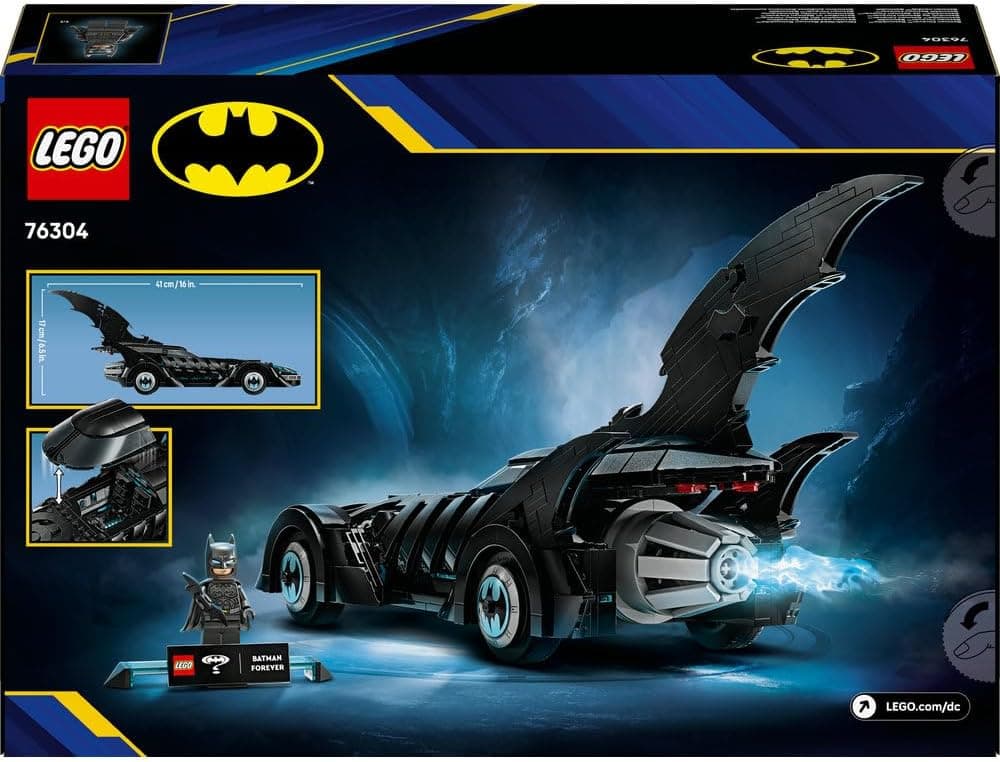 لگو DC Batman Forever Batmobile مدل 76304 لگو DC Batman Forever Batmobile مدل 76304