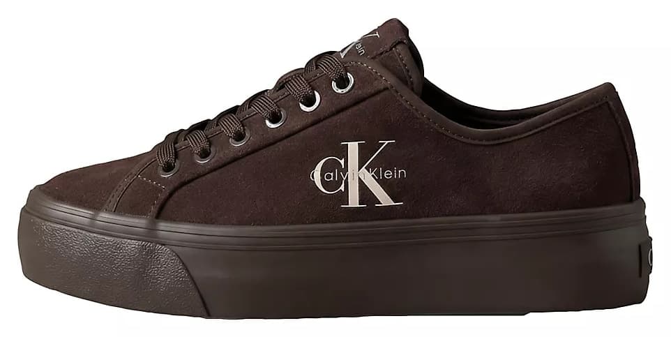 اسنیکر زنانه Calvin Klein جیر بندی فلتفرم بنفش مدل Vulc اسنیکر زنانه Calvin Klein جیر بندی فلتفرم بنفش مدل Vulc