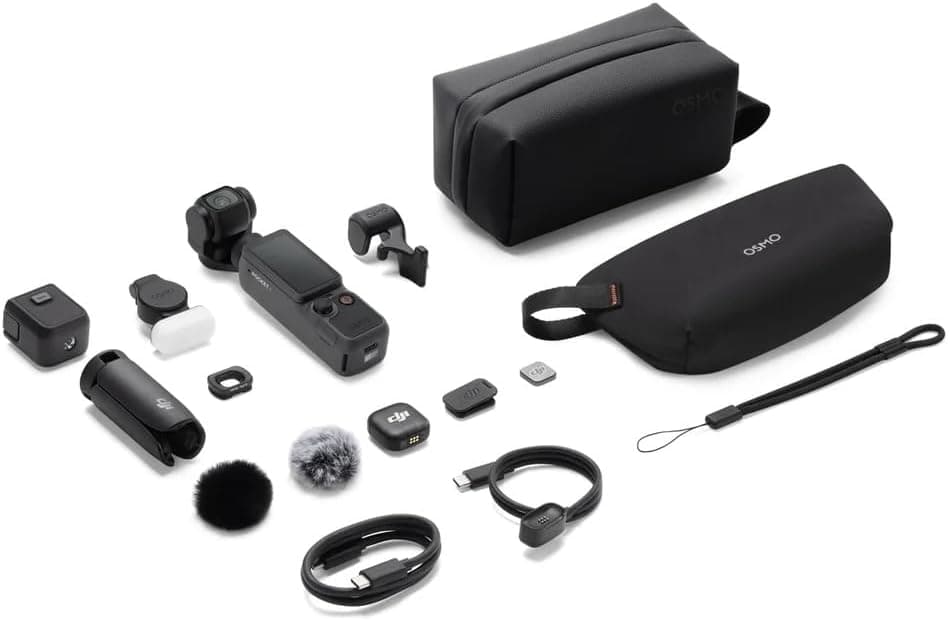 دوربین فیلمبرداری دستی DJI Osmo Pocket 4 Creator Combo دوربین فیلمبرداری دستی DJI Osmo Pocket 4 Creator Combo