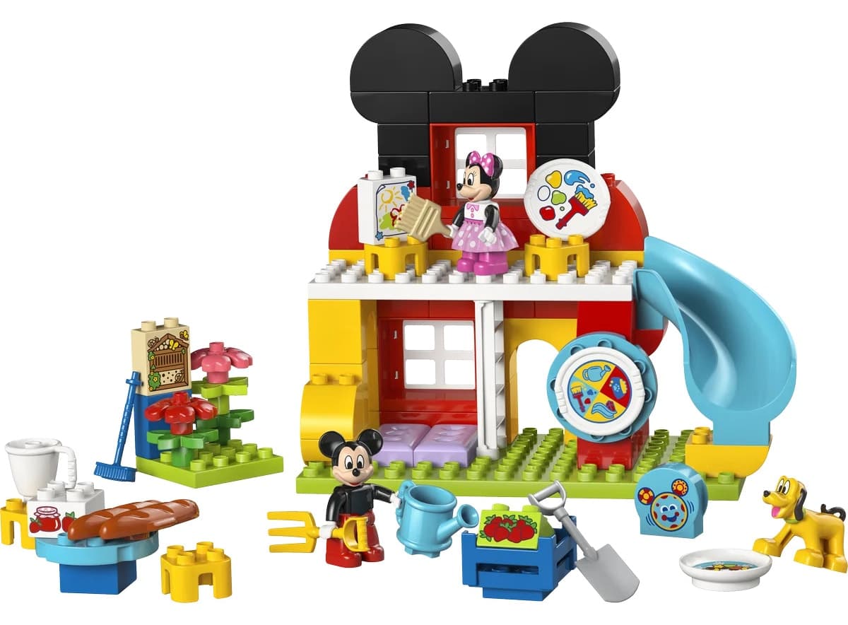لگو DUPLO خانه کلوپ Minnie Pluto Mickey مدل 10465 87 قطعه لگو DUPLO خانه کلوپ Minnie Pluto Mickey مدل 10465 87 قطعه
