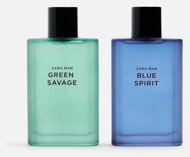 ست ادکلن مردانه Zara MAN GREEN SAVAGE و MAN BLUE SPIRIT EDT 2X90 ML ست ادکلن مردانه Zara MAN GREEN SAVAGE و MAN BLUE SPIRIT EDT 2X90 ML