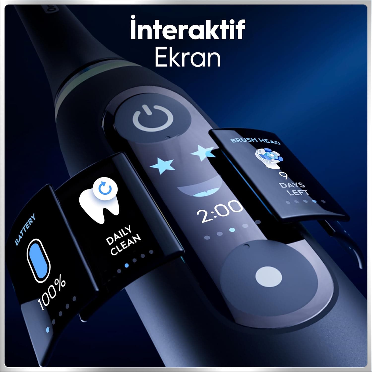 مسواک برقی Oral-B مشکی مدل iO6 همراه با 2 سری، کیف مسافرتی و محفظه سری یدک مسواک برقی Oral-B مشکی مدل iO6 همراه با 2 سری، کیف مسافرتی و محفظه سری یدک