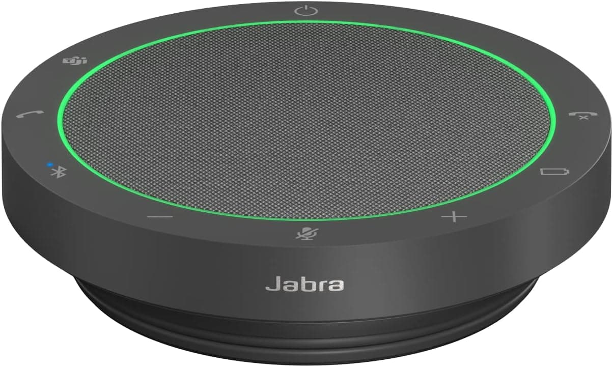 اسپیکرفون بیسیم بلوتوثی Jabra با ۴ میکروفون حذف نویز و بلندگوی 50mm مدل Speak2 55 اسپیکرفون بیسیم بلوتوثی Jabra با ۴ میکروفون حذف نویز و بلندگوی 50mm مدل Speak2 55