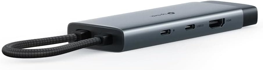 هاب USB Type-C TP-Link 6 در 1 4K HDMI PD 100W مدل UH6120C هاب USB Type-C TP-Link 6 در 1 4K HDMI PD 100W مدل UH6120C