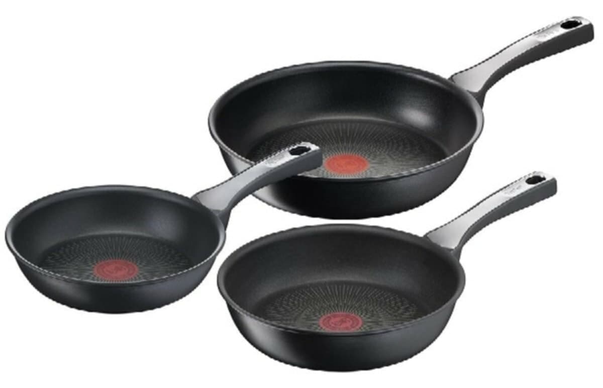 ست 3 تایی تابه TEFAL Titanyum 6X UnlimitedOne با کف القایی 20/24/28 Cm مدل 2100116646 ست 3 تایی تابه TEFAL Titanyum 6X UnlimitedOne با کف القایی 20/24/28 Cm مدل 2100116646