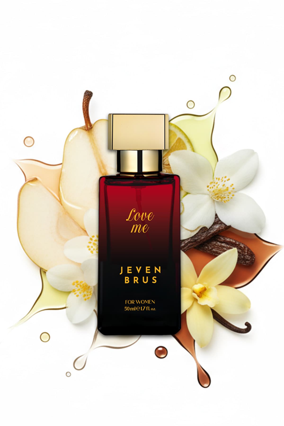 عطر زنانه Jeven Brus Love Me 50ml عطر زنانه Jeven Brus Love Me 50ml