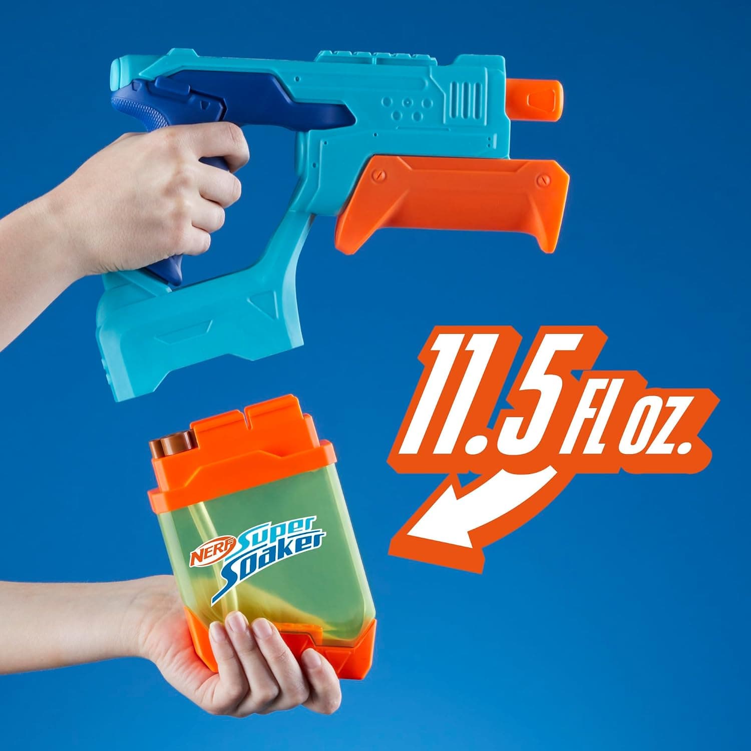تفنگ آبپاش Nerf Super Soaker Dunk-Fill بسته 2 عددی تفنگ آبپاش Nerf Super Soaker Dunk-Fill بسته 2 عددی