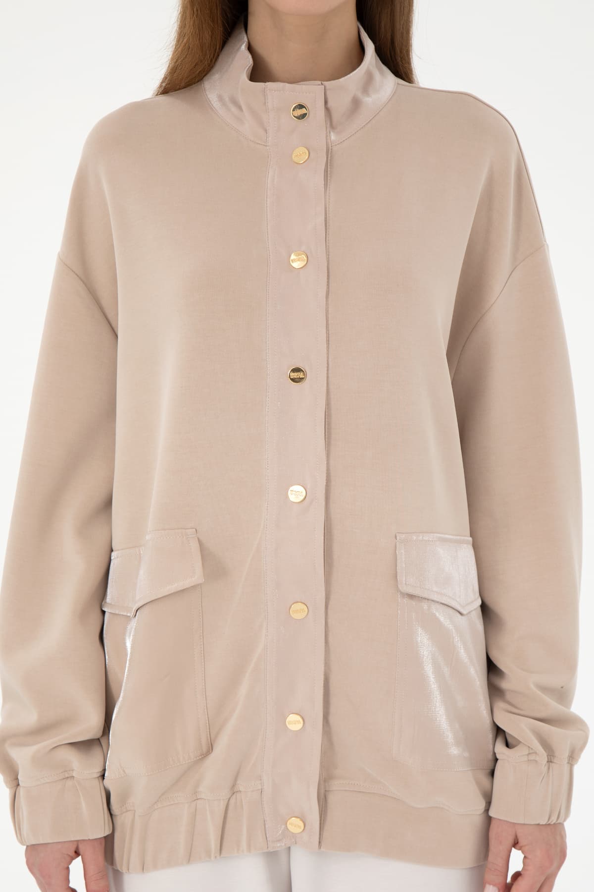 سوئیشرت زنانه U.S. Polo Assn. رنگ شنی مدل 50292357-VR085 سوئیشرت زنانه U.S. Polo Assn. رنگ شنی مدل 50292357-VR085
