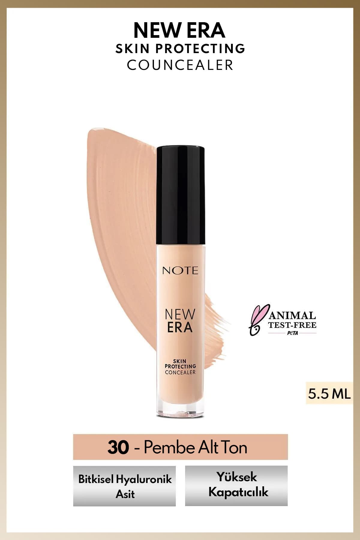 کانسیلر زیر چشم Note Cosmetics New Era مدل 30 عاجی طبیعی کانسیلر زیر چشم Note Cosmetics New Era مدل 30 عاجی طبیعی
