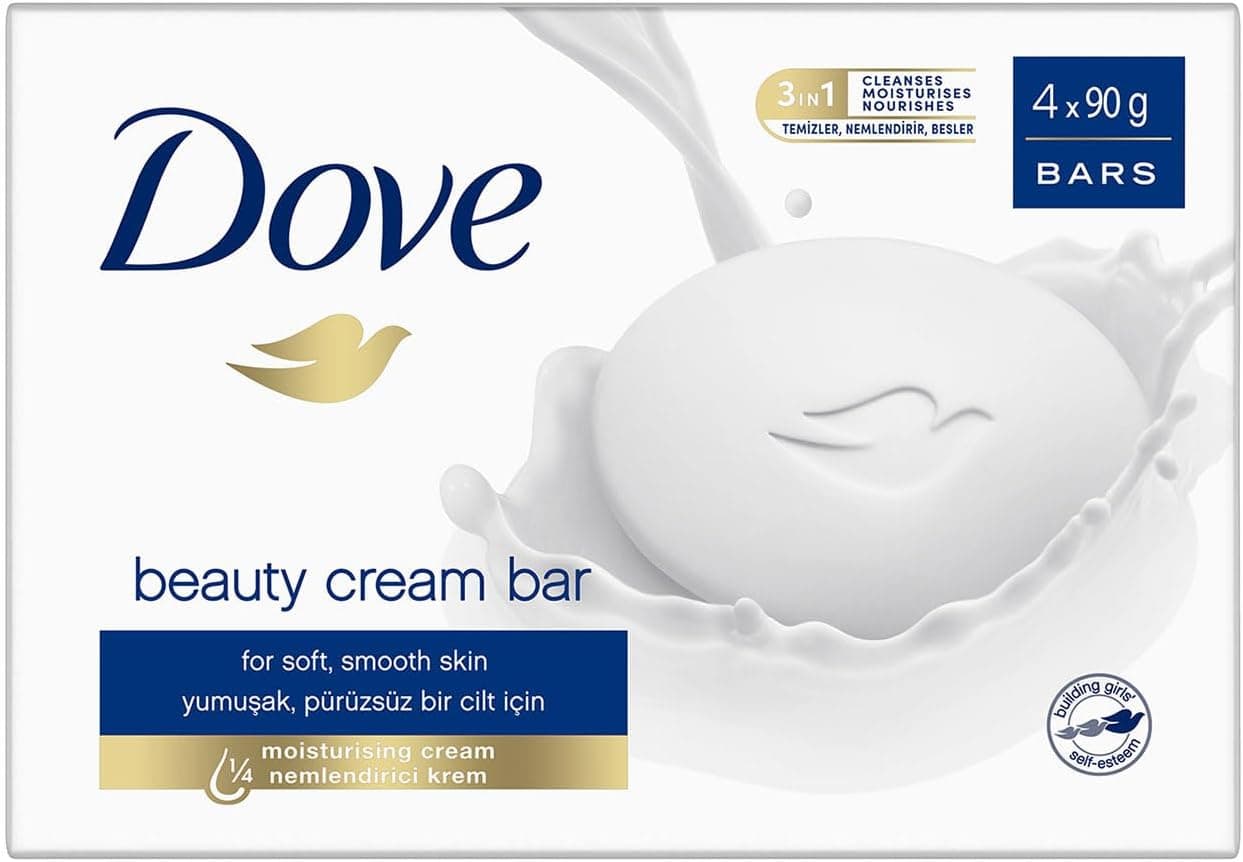 صابون کرمی Dove با خاصیت مرطوبکنندگی مدل Original، 4x90 g صابون کرمی Dove با خاصیت مرطوبکنندگی مدل Original، 4x90 g