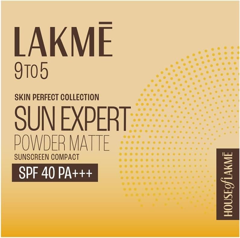 پنکیک فشرده LAKMÉ Sun Expert Ultra Matte SPF 40 PA+++ 7 gm پنکیک فشرده LAKMÉ Sun Expert Ultra Matte SPF 40 PA+++ 7 gm