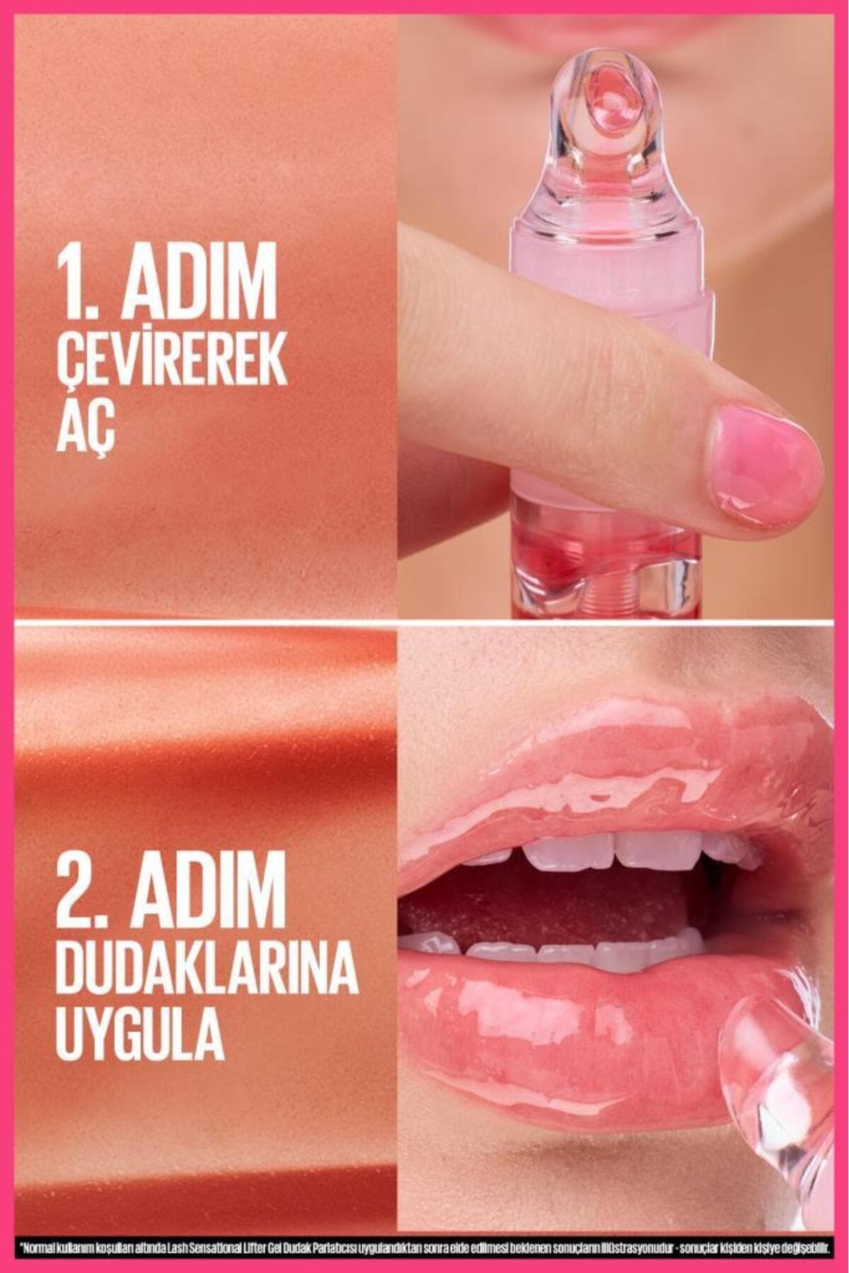 برق لب براق و مرطوبکننده Maybelline New York مدل Lifter Gel -06 Strawberry Shake برق لب براق و مرطوبکننده Maybelline New York مدل Lifter Gel -06 Strawberry Shake