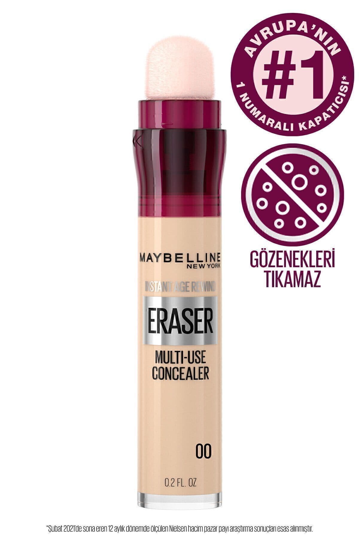 کانسیلر Maybelline New York Instant Anti Age Eraser رنگ 00 Ivory کانسیلر Maybelline New York Instant Anti Age Eraser رنگ 00 Ivory