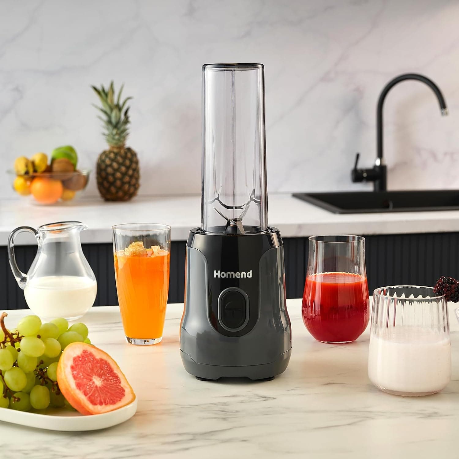 مخلوطکن اسموتی شخصی Homend مدل Mixfresh 7026H آنتراسیت مشکی مخلوطکن اسموتی شخصی Homend مدل Mixfresh 7026H آنتراسیت مشکی