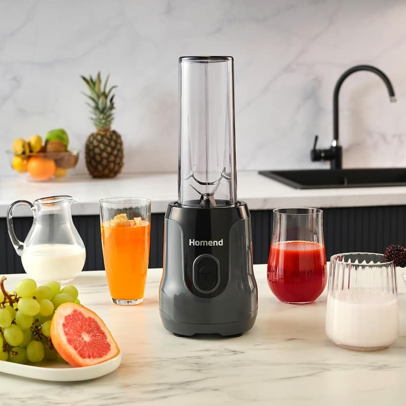 مخلوطکن اسموتی شخصی Homend مدل Mixfresh 7026H آنتراسیت مشکی مخلوطکن اسموتی شخصی Homend مدل Mixfresh 7026H آنتراسیت مشکی