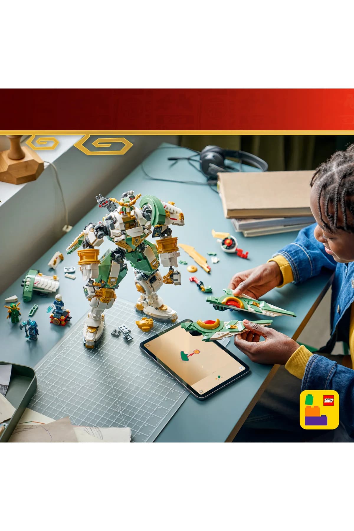 لگو NINJAGO 14+ ربات تایتان Lloyd ویژه پانزدهمین سالگرد مدل 71860 (1293 قطعه) لگو NINJAGO 14+ ربات تایتان Lloyd ویژه پانزدهمین سالگرد مدل 71860 (1293 قطعه)