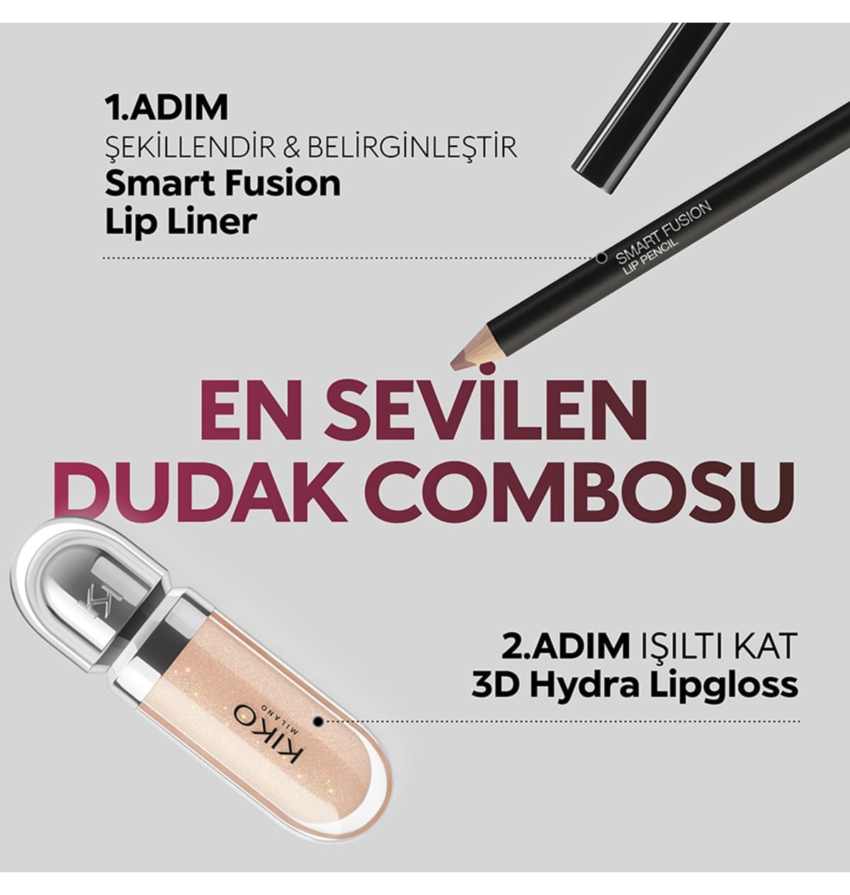 مداد لب KIKO Smart Fusion Lip Pencil رنگ فندقی مدل 32 مداد لب KIKO Smart Fusion Lip Pencil رنگ فندقی مدل 32