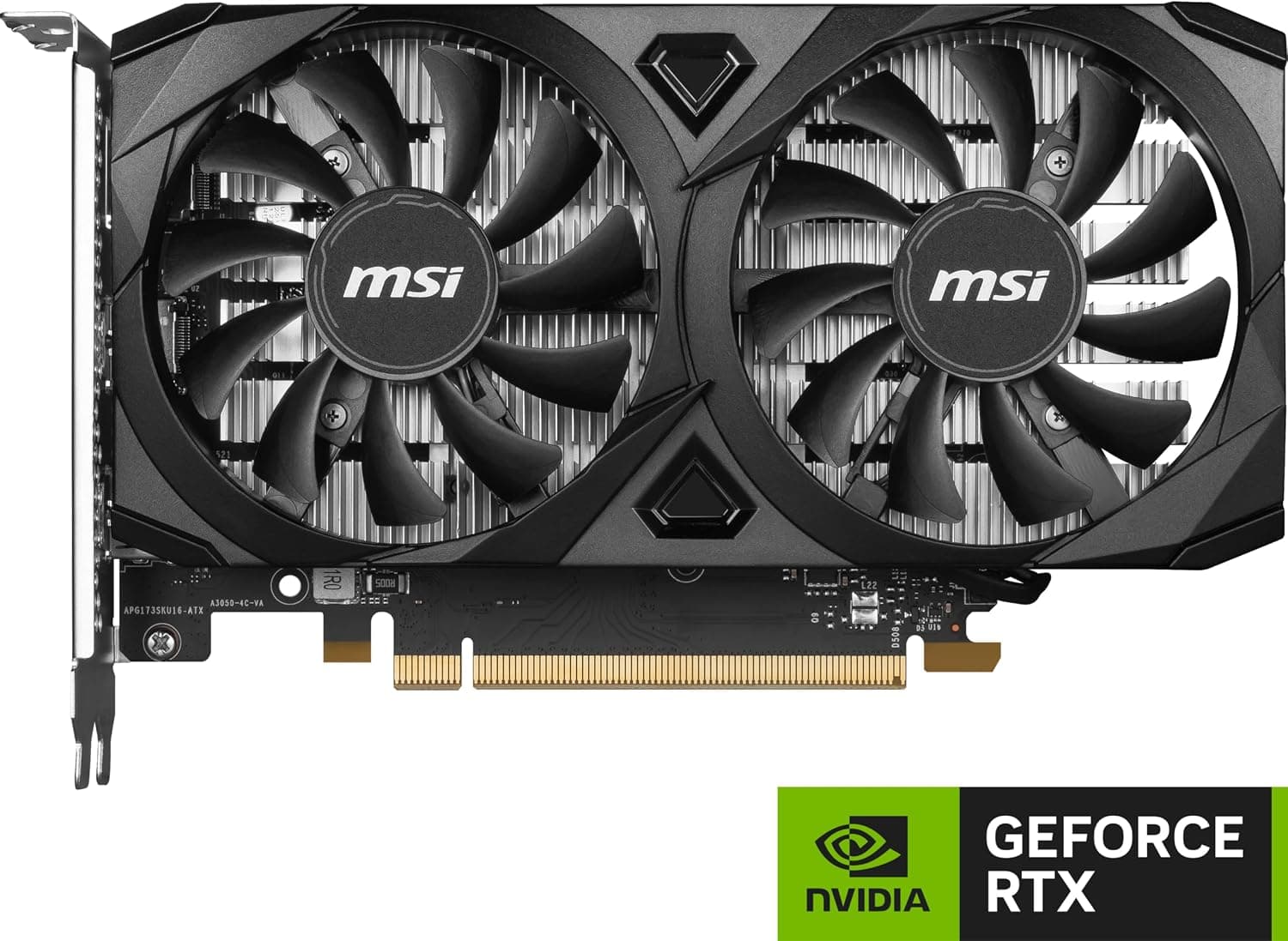 کارت گرافیک MSI مدل GeForce RTX 3050 VENTUS 2X E 6G OC کارت گرافیک MSI مدل GeForce RTX 3050 VENTUS 2X E 6G OC