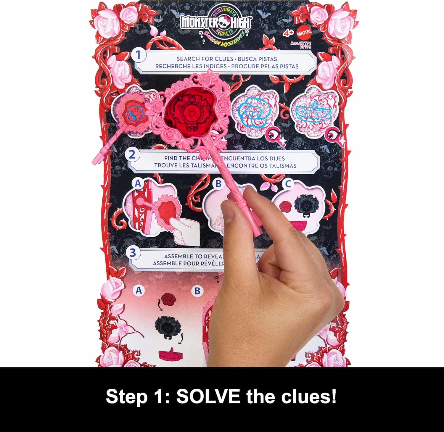 ست بازی باغ اسرارآمیز Monster High با عروسک Draculaura و بیش از ۱۹ غافلگیری مدل HYT72 ست بازی باغ اسرارآمیز Monster High با عروسک Draculaura و بیش از ۱۹ غافلگیری مدل HYT72