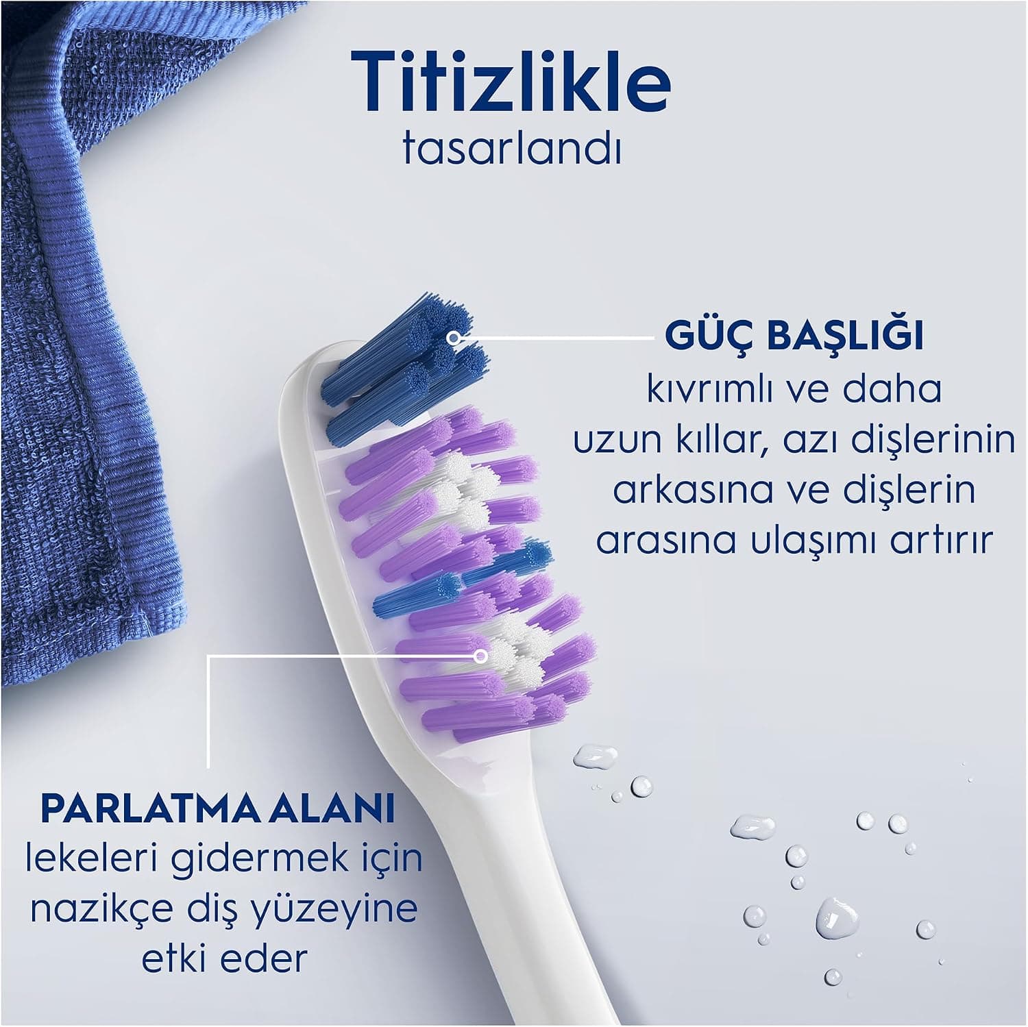 مسواک Oral-B سفیدکننده پیشرفته مدل Pro-3DWhite با سختی متوسط مسواک Oral-B سفیدکننده پیشرفته مدل Pro-3DWhite با سختی متوسط