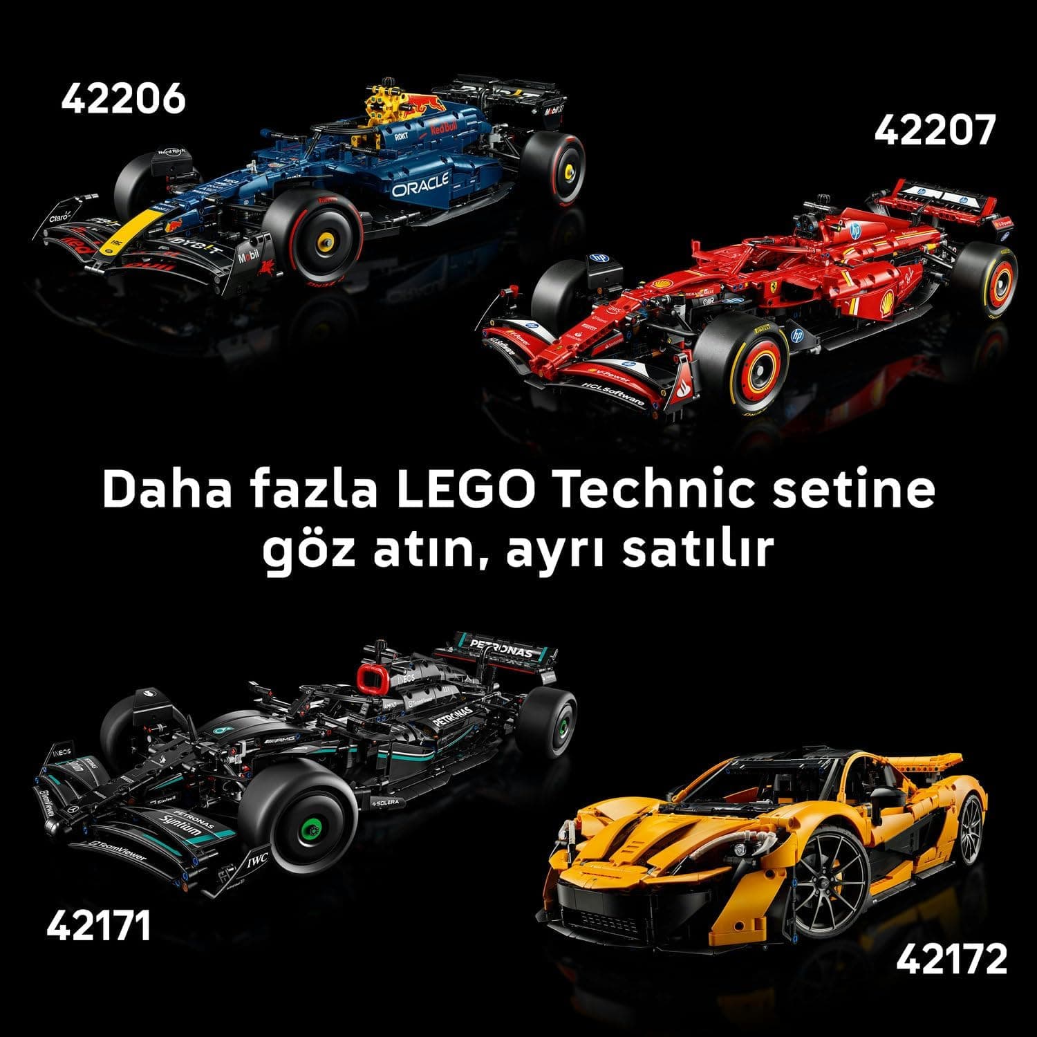 لگو Technic ماشین مسابقهای McLaren MCL39 F1 مدل 42228 لگو Technic ماشین مسابقهای McLaren MCL39 F1 مدل 42228