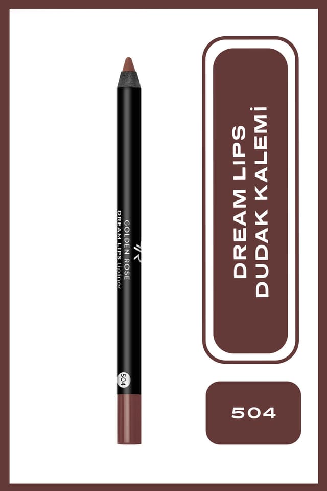 خط لب Golden Rose مدل Dream Lips شماره 504 خط لب Golden Rose مدل Dream Lips شماره 504