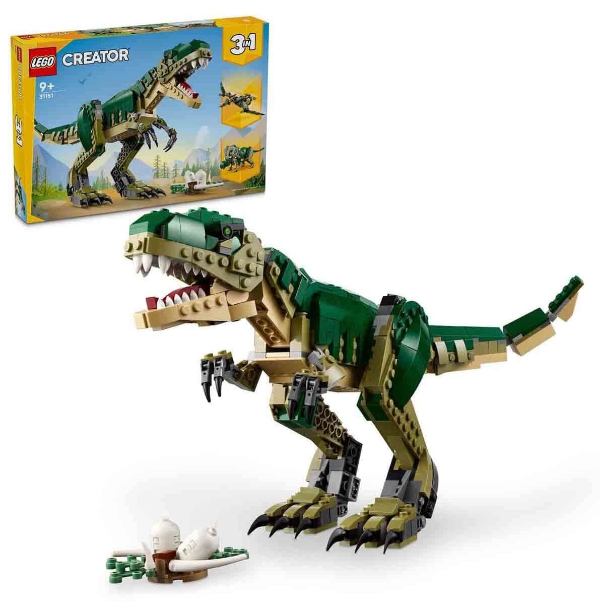 لگو Creator 3 in 1 مدل T. rex 31151 با 626 قطعه لگو Creator 3 in 1 مدل T. rex 31151 با 626 قطعه