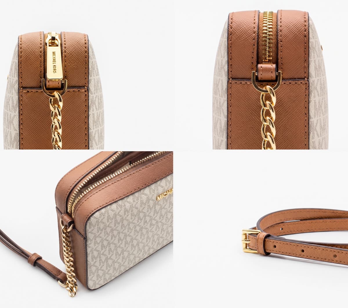 کیف کراسبادی زنانه Michael Kors Jet Set با لوگوی بزرگ کیف کراسبادی زنانه Michael Kors Jet Set با لوگوی بزرگ