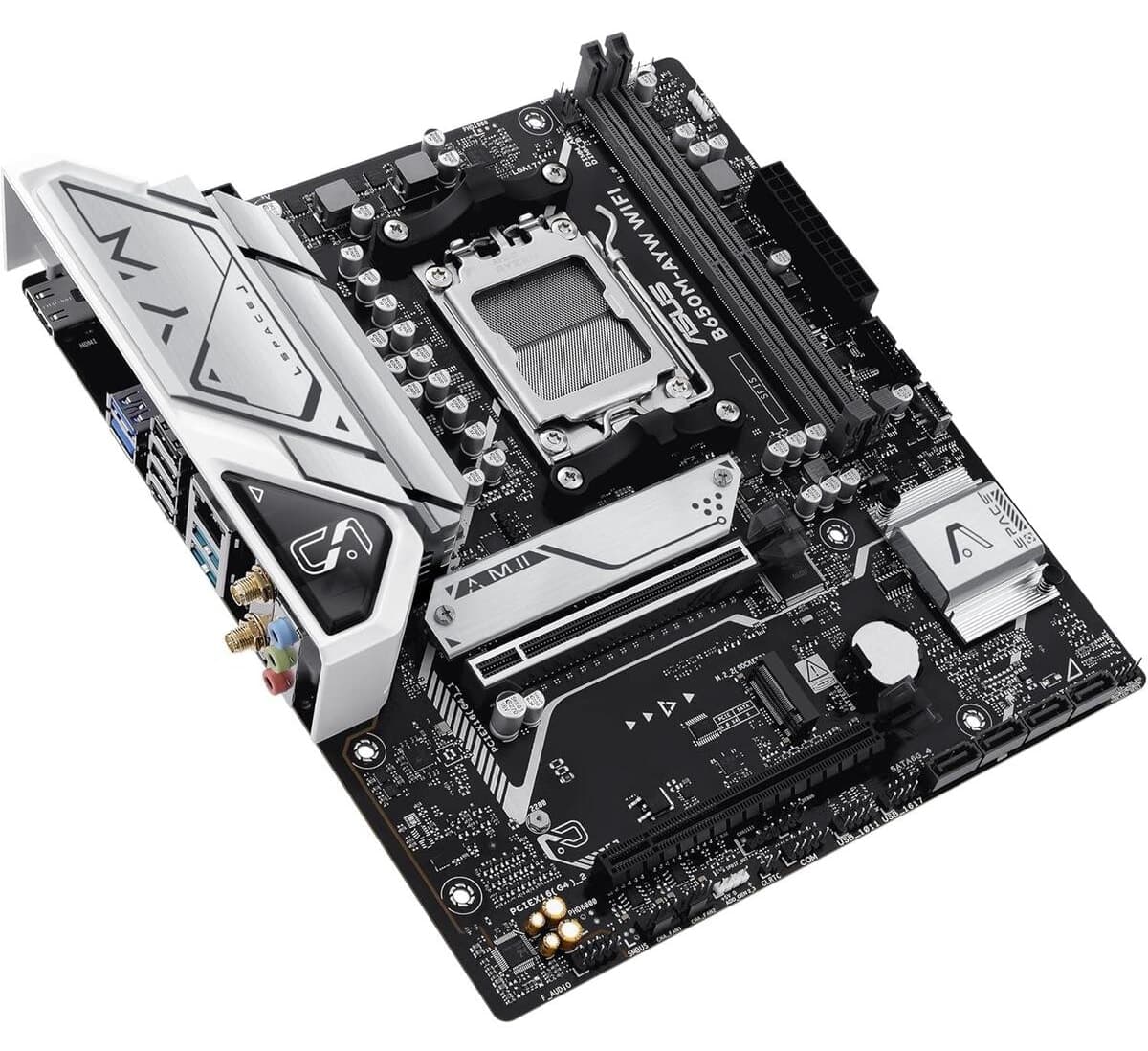 مادربرد ASUS مدل B650M-AYW با وایفای AMD B650 Micro-ATX و DDR5 مادربرد ASUS مدل B650M-AYW با وایفای AMD B650 Micro-ATX و DDR5