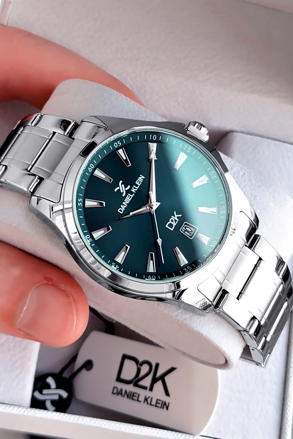 ساعت مچی مردانه Daniel Klein ضد آب 3 ATM بند فولادی نقرهای مدل Cbk465 ساعت مچی مردانه Daniel Klein ضد آب 3 ATM بند فولادی نقرهای مدل Cbk465