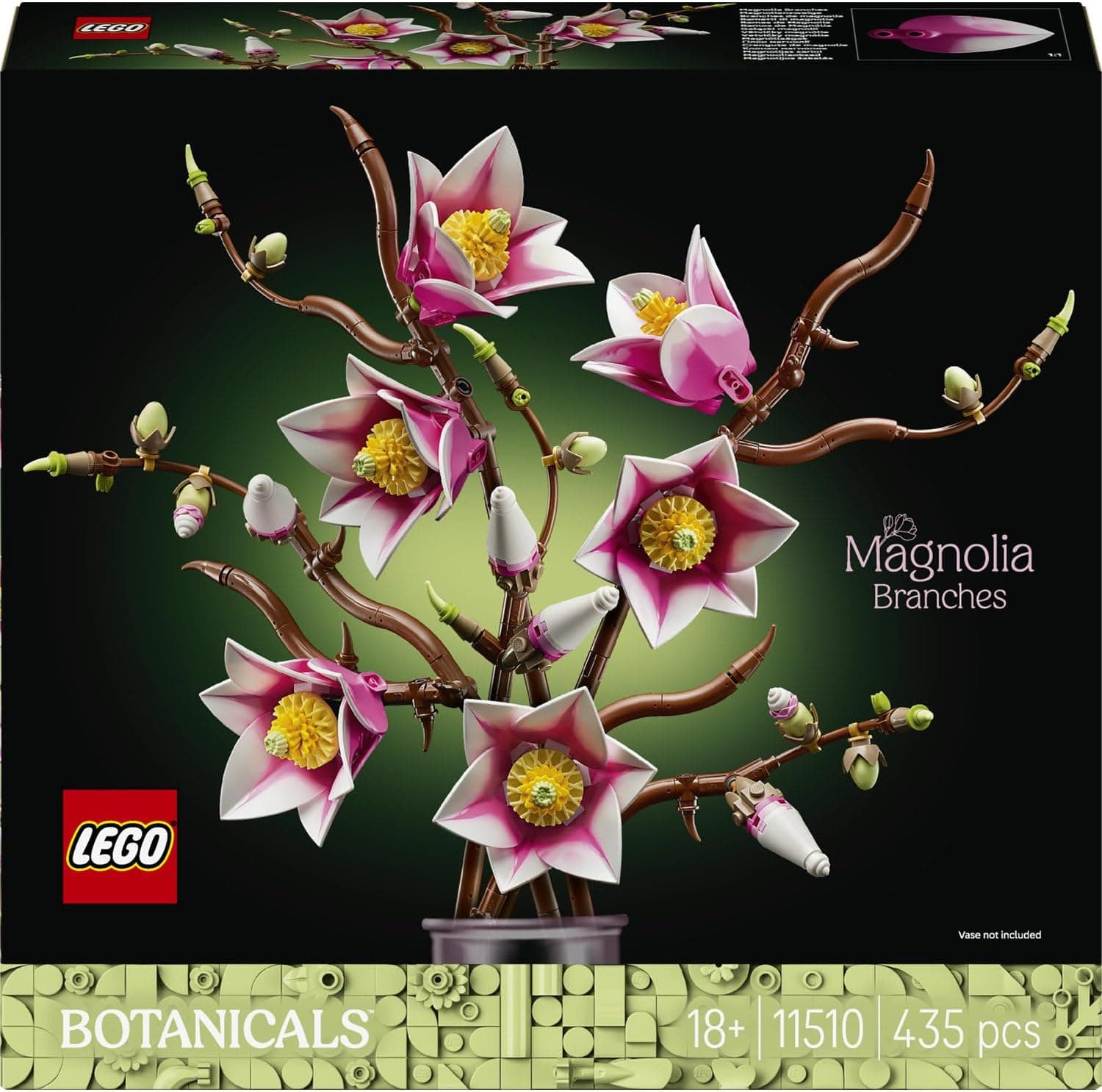 لگو Botanicals شاخههای ماگنولیا مدل 11510 لگو Botanicals شاخههای ماگنولیا مدل 11510