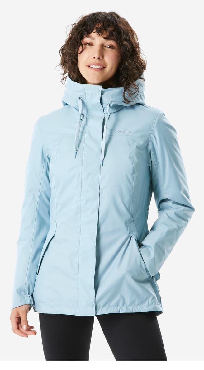 کاپشن زنانه Decathlon Quechua برفی ضد آب آبی مدل NH500 -10 °C کاپشن زنانه Decathlon Quechua برفی ضد آب آبی مدل NH500 -10 °C