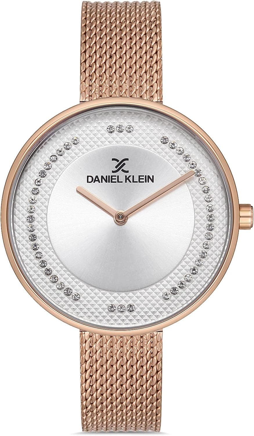 ساعت مچی زنانه Daniel Klein عقربهای با صفحه نقرهای مدل DK.1.12773-4 ساعت مچی زنانه Daniel Klein عقربهای با صفحه نقرهای مدل DK.1.12773-4