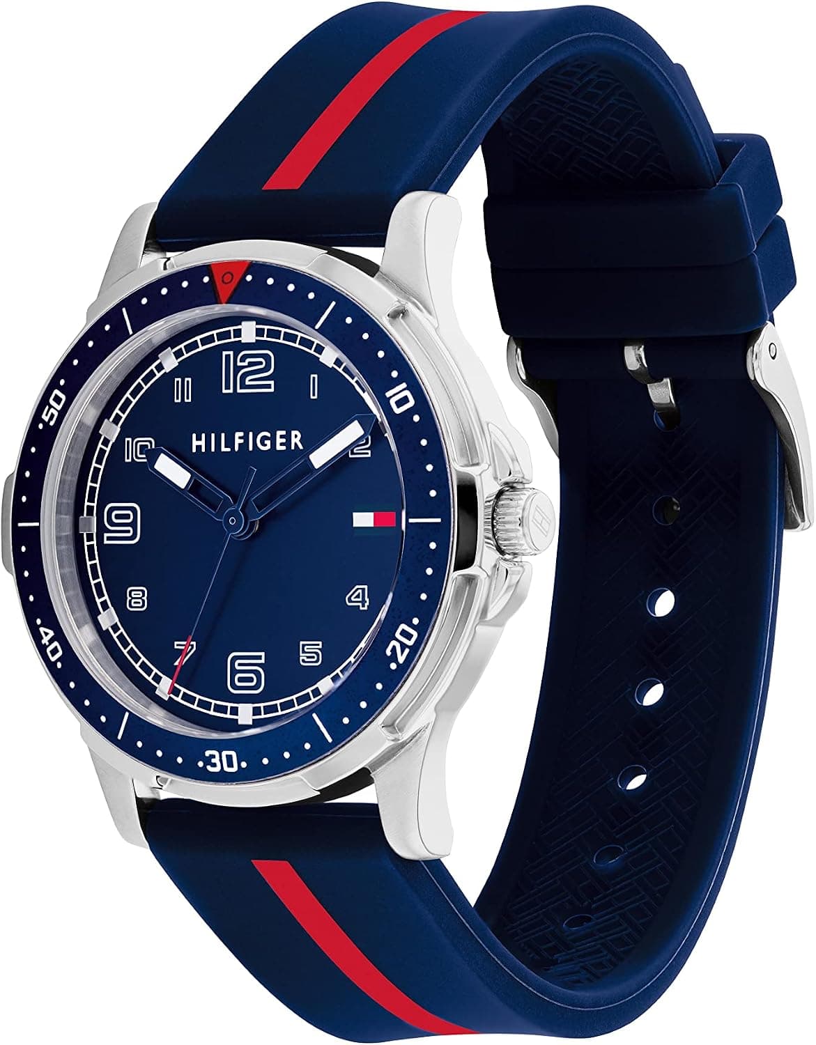 ساعت بچگانه Tommy Hilfiger با صفحه آبی و بند سیلیکونی ساعت بچگانه Tommy Hilfiger با صفحه آبی و بند سیلیکونی