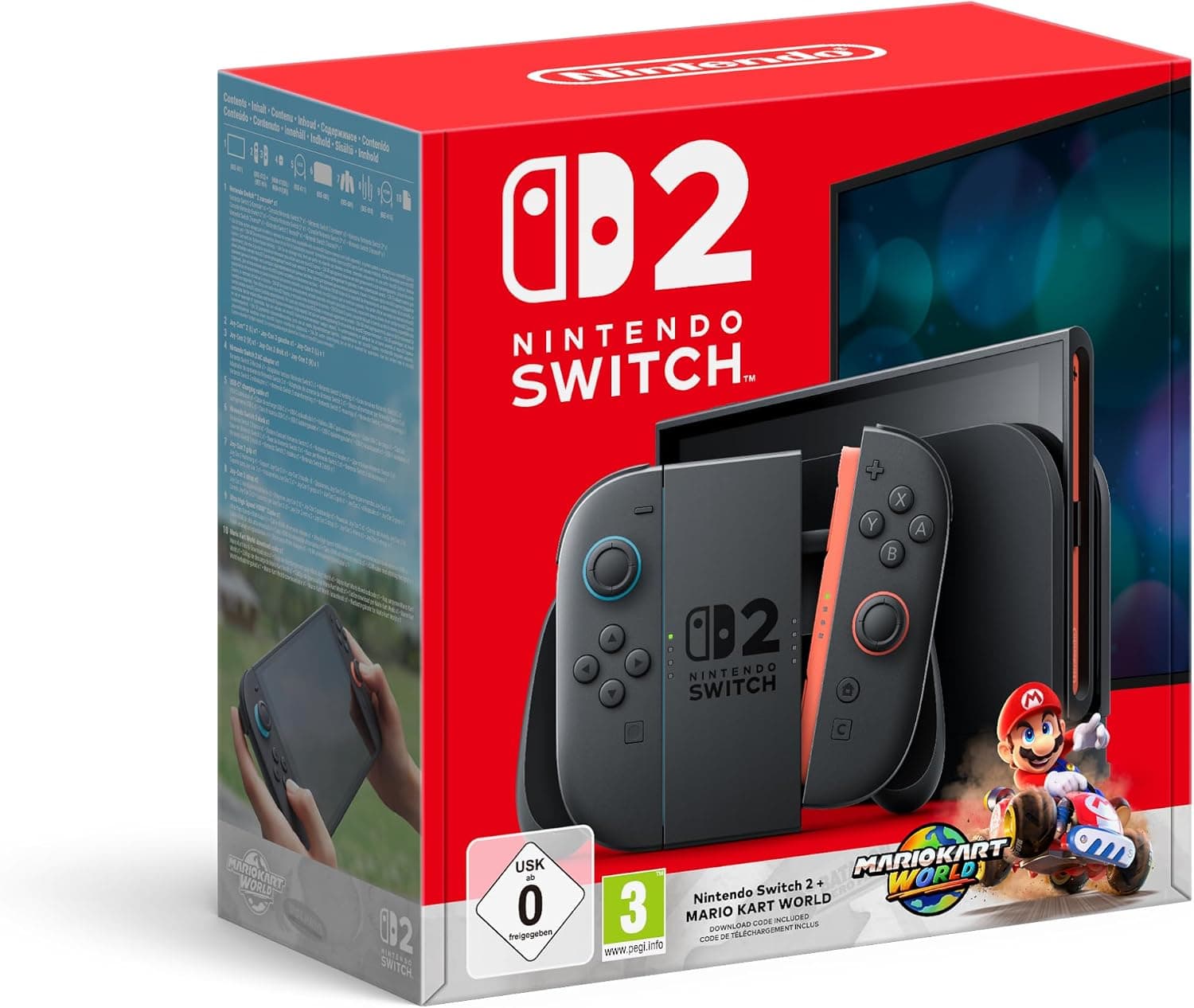 کنسول بازی Nintendo Switch 2 پکیج Mario Kart World کنسول بازی Nintendo Switch 2 پکیج Mario Kart World