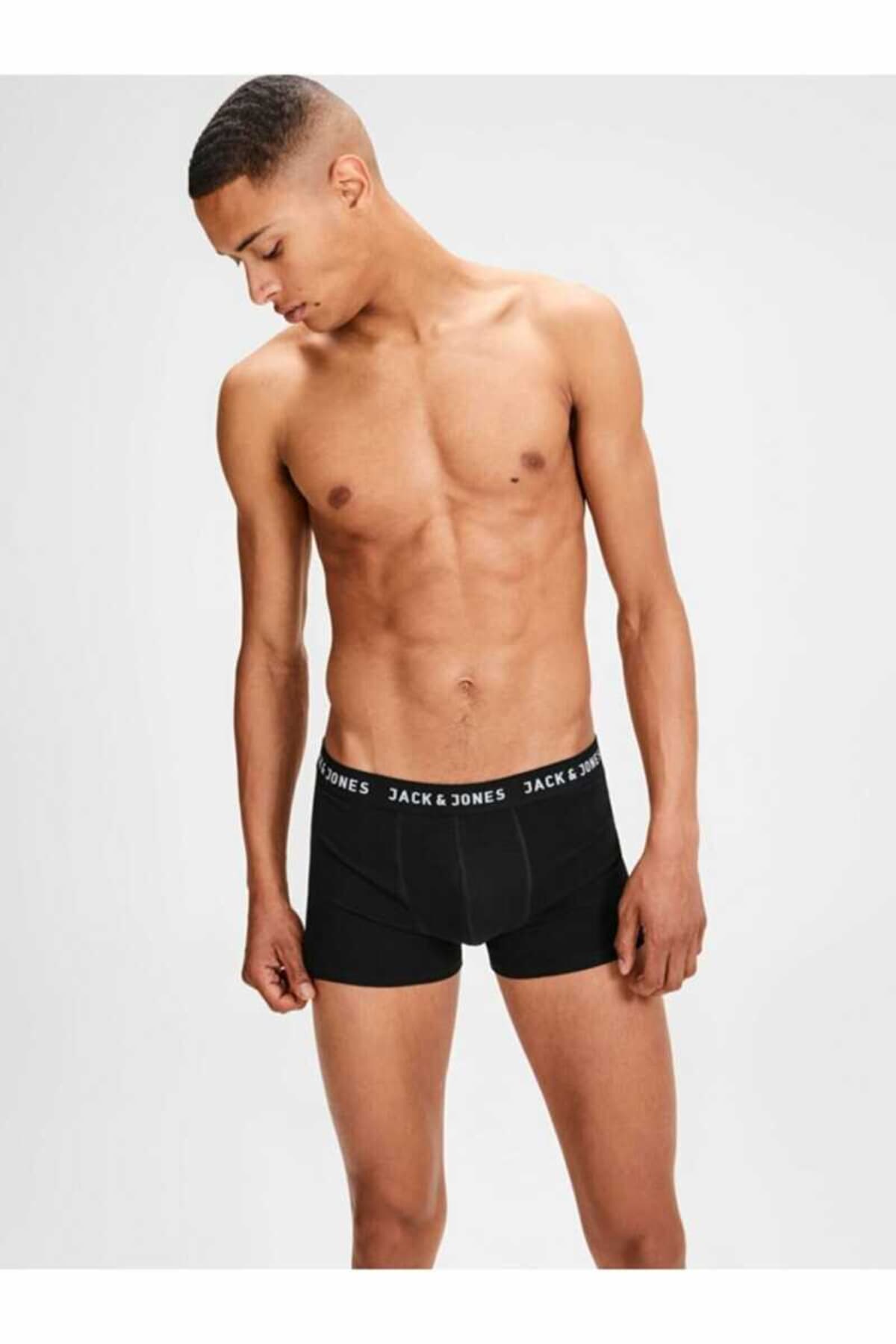 باکسر مردانه Jack & Jones سیاه Jachuey 5 Pack مدل 12142342 باکسر مردانه Jack & Jones سیاه Jachuey 5 Pack مدل 12142342