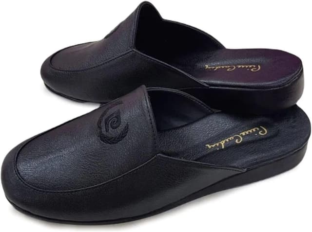 دمپایی خانگی مردانه Pierre Cardin مشکی سایز 44 دمپایی خانگی مردانه Pierre Cardin مشکی سایز 44