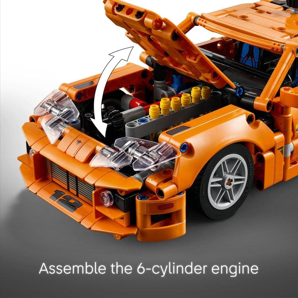 لگو Technic Fast and Furious Toyota Supra MK4 مدل 42204 لگو Technic Fast and Furious Toyota Supra MK4 مدل 42204