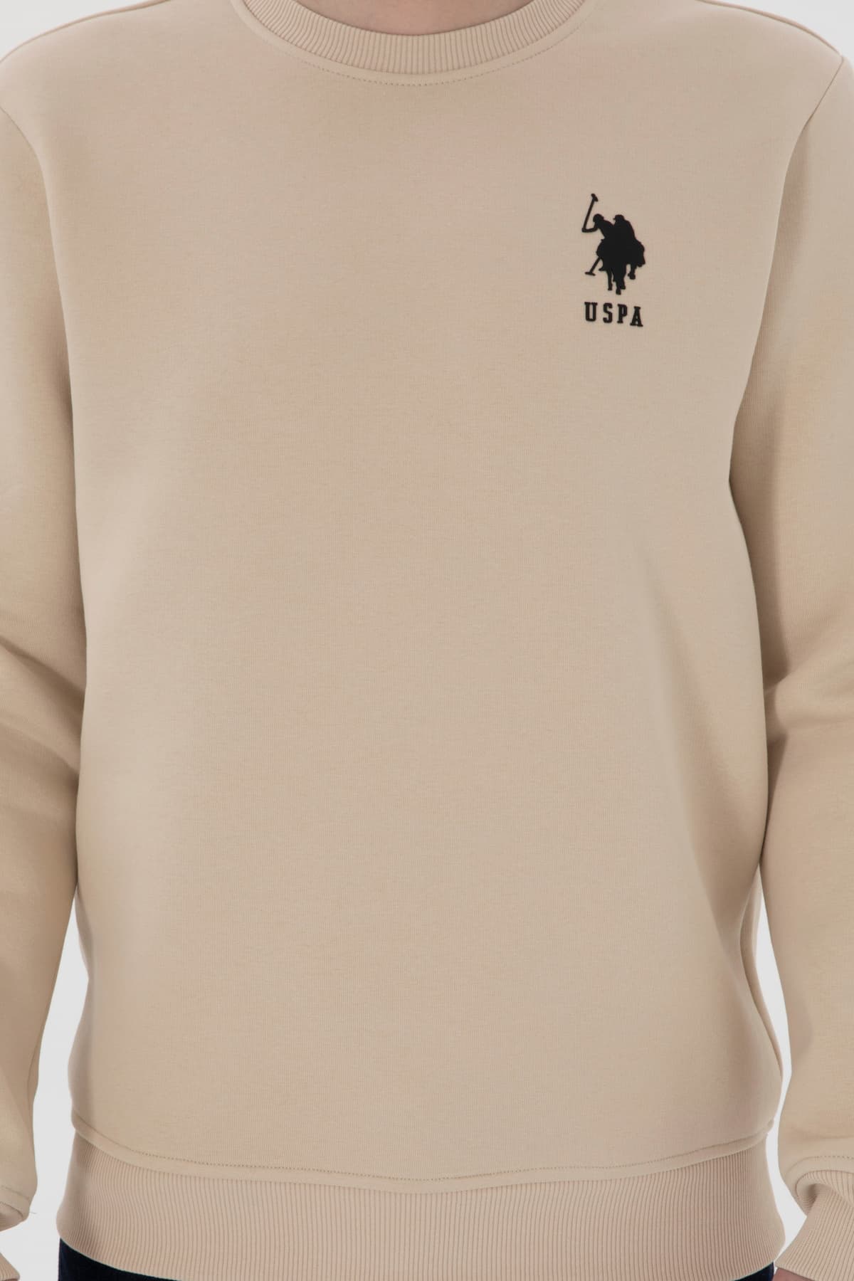 سویشرت مردانه U.S. Polo Assn. یقه گرد فیت معمولی سنگی مدل 50292596-VR049 سویشرت مردانه U.S. Polo Assn. یقه گرد فیت معمولی سنگی مدل 50292596-VR049