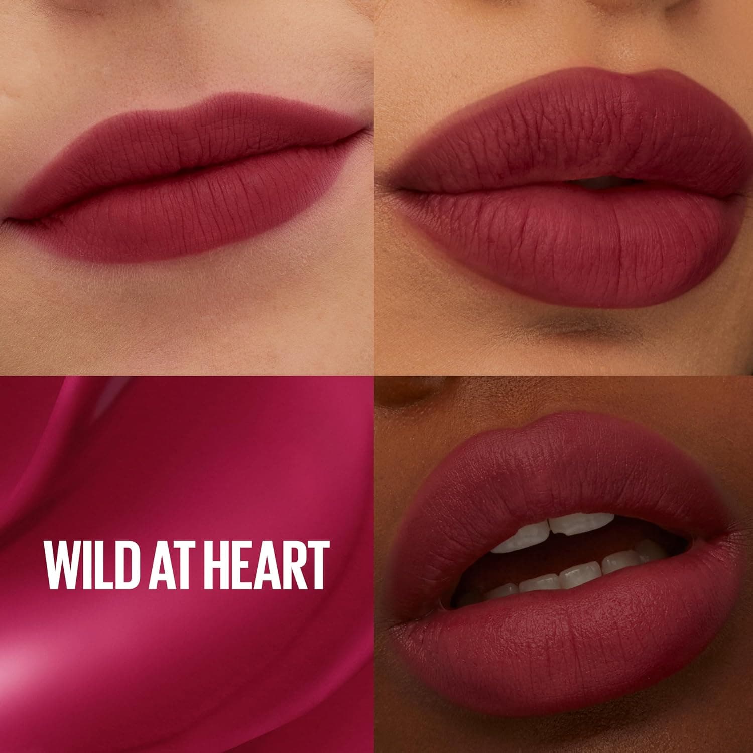 رژ لب MAYBELLINE New York Super Stay Teddy Tint رنگ 50 Wild at Heart رژ لب MAYBELLINE New York Super Stay Teddy Tint رنگ 50 Wild at Heart