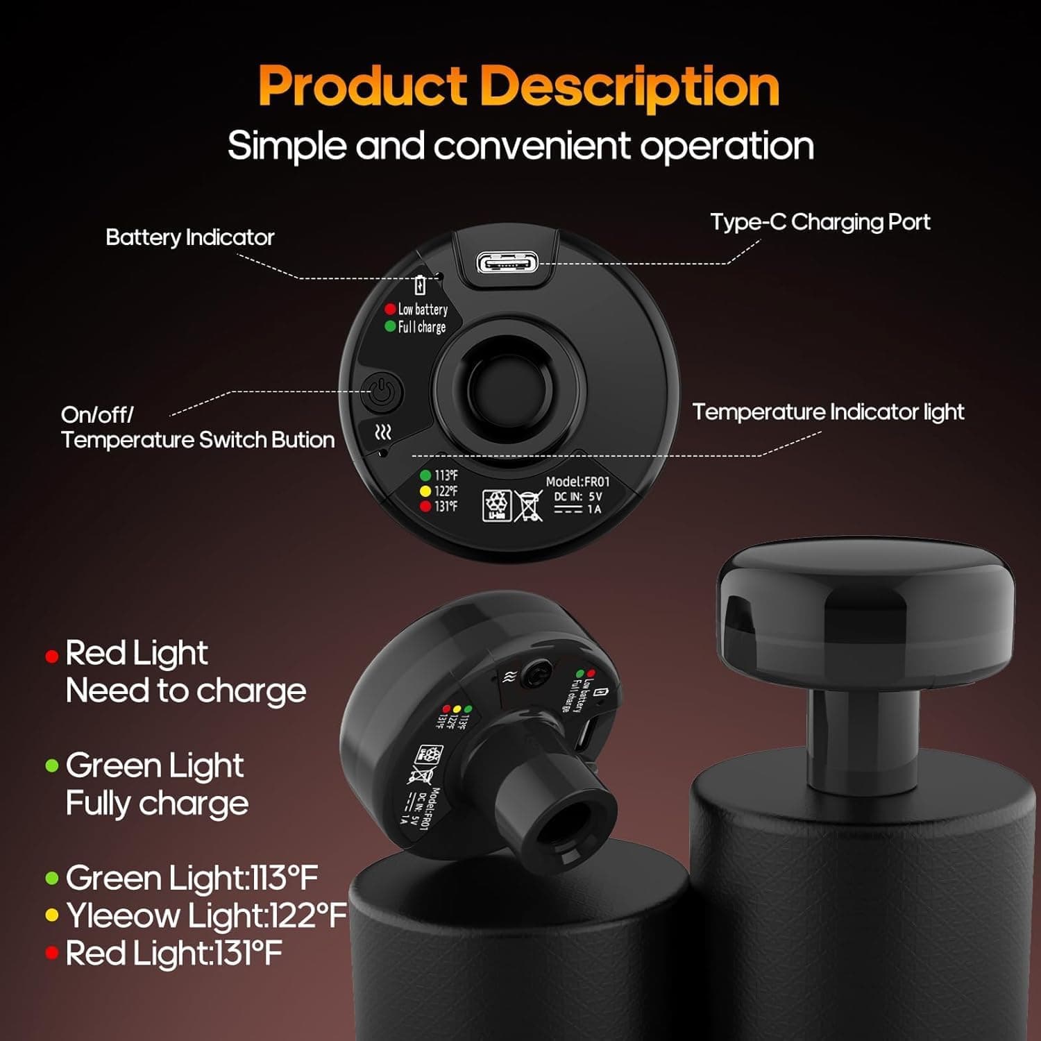 ماساژور تفنگی AERLANG با قابلیت گرمایشی مشکی مدل 20 Speeds ماساژور تفنگی AERLANG با قابلیت گرمایشی مشکی مدل 20 Speeds