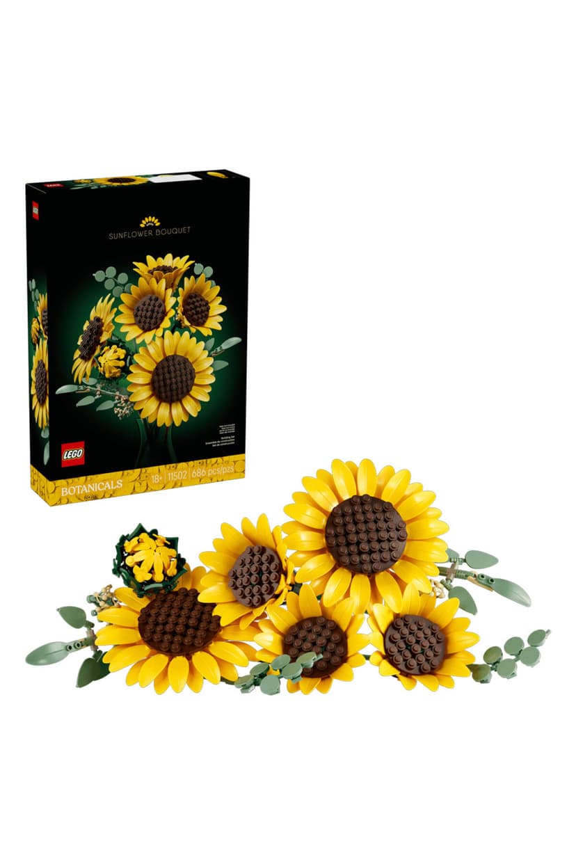 لگو Botanicals مدل تزئینی دستهگل آفتابگردان برای بزرگسالان مدل 11502 (686 قطعه) لگو Botanicals مدل تزئینی دستهگل آفتابگردان برای بزرگسالان مدل 11502 (686 قطعه)